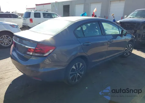 2014 Honda Civic Ex из США, поврежденный, VIN 19XFB2F81EE249869